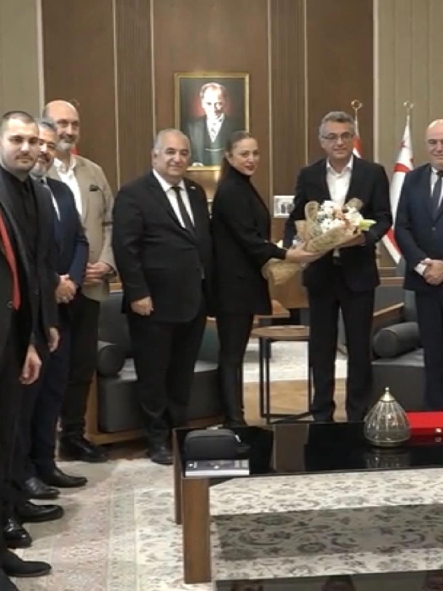 15 Kasım Üniversitesi’nden Cumhurbaşkanı Erhürman’a Ziyaret